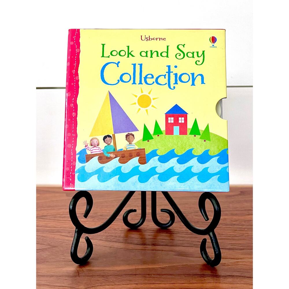 Usborne Look and Say Collection Home School Shapes (Three Pack) Litchfield Book